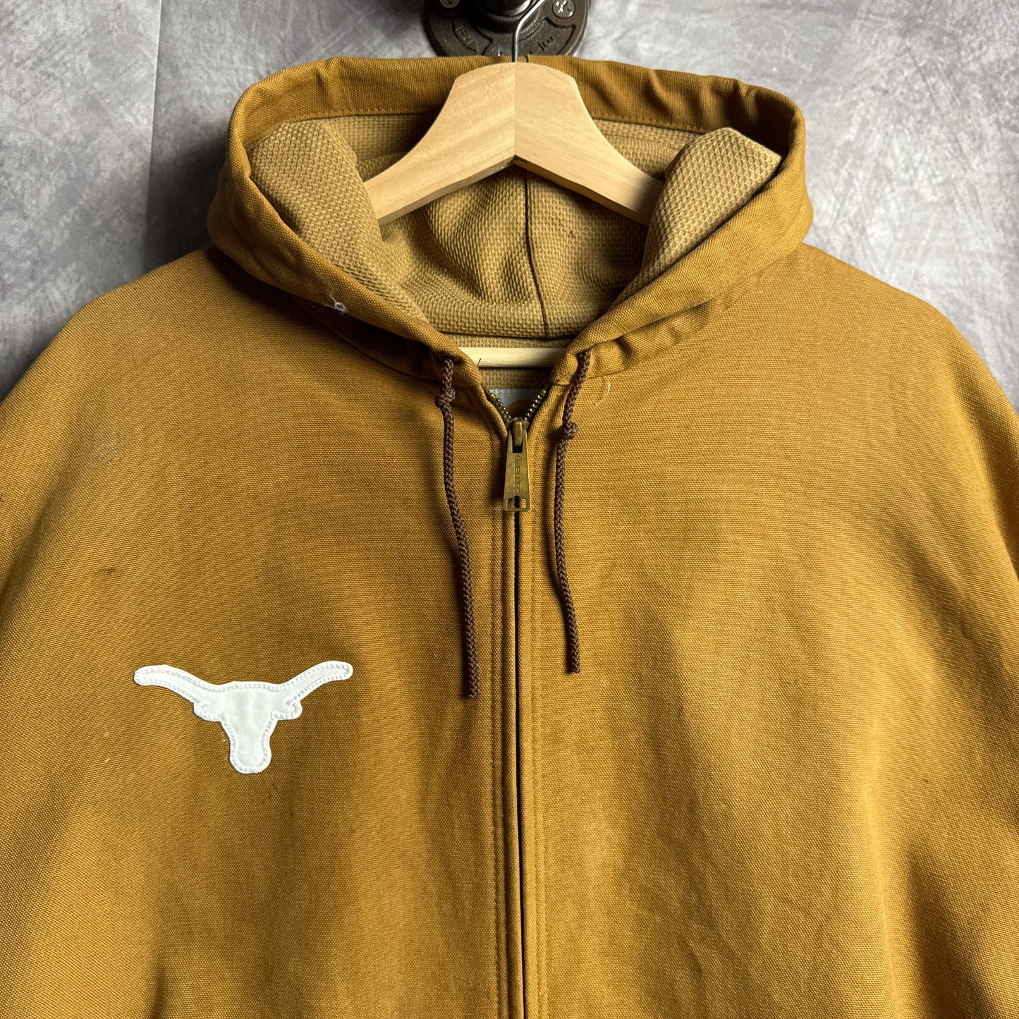 90s Tan Brown Texas Longhorns Carhartt Active Jacket 4447