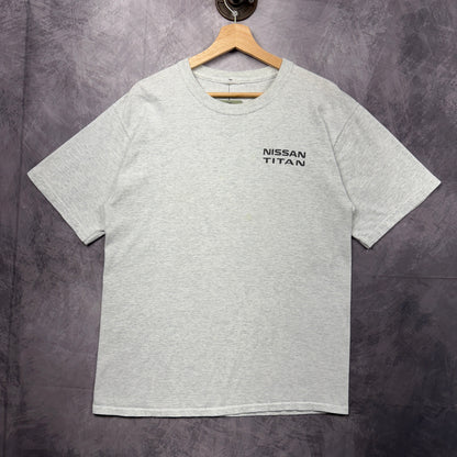 00s Grey Nissan Titan Shirt 3874