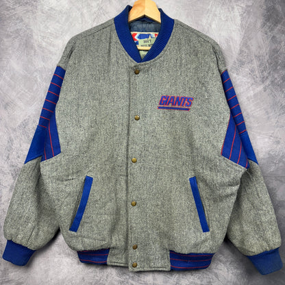 90s Grey New York Giants Wool Starter Jacket 4059