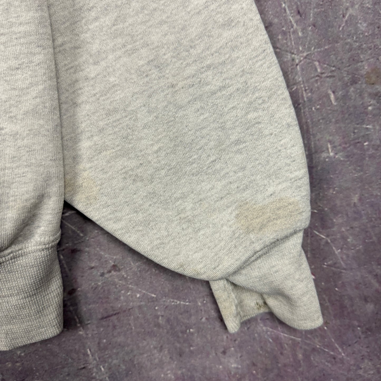 90s Light Gray Element Skateboards Wind Water Fire Earth Graphic Hoodie L 1770