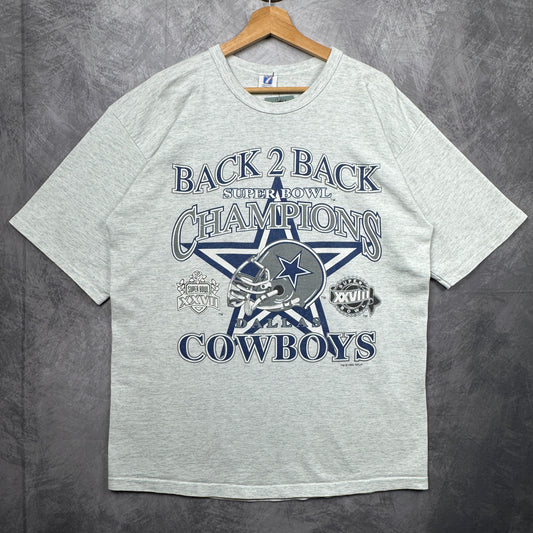 1994 Grey Dallas Cowboys Superbowl Shirt 4220