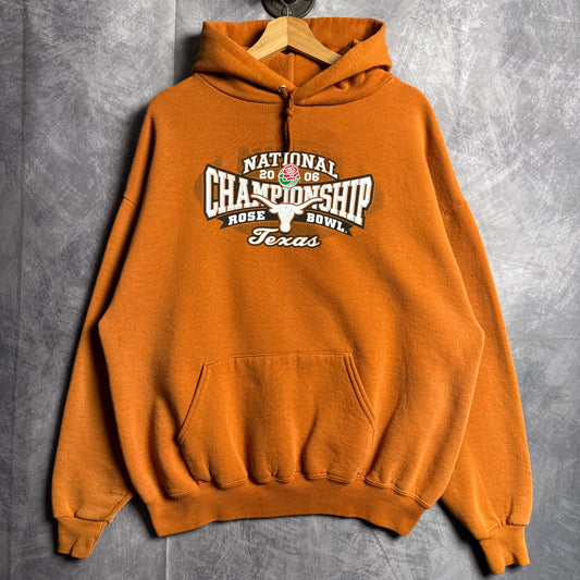 2006 Orange Texas Longhorns Rose Bowl Hoodie 4426