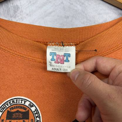 90s Orange Texas Longhorns Crewneck Sweatshirt 4383
