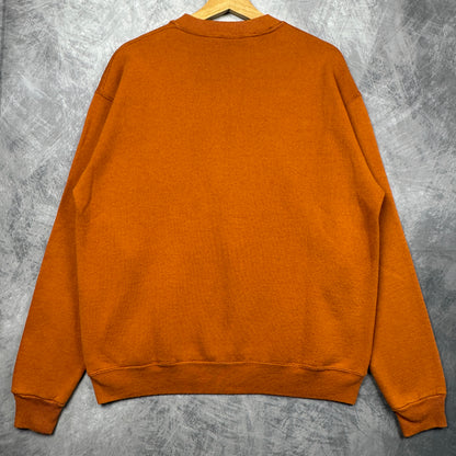 90s Orange Texas Longhorns Crewneck Sweatshirt 4358
