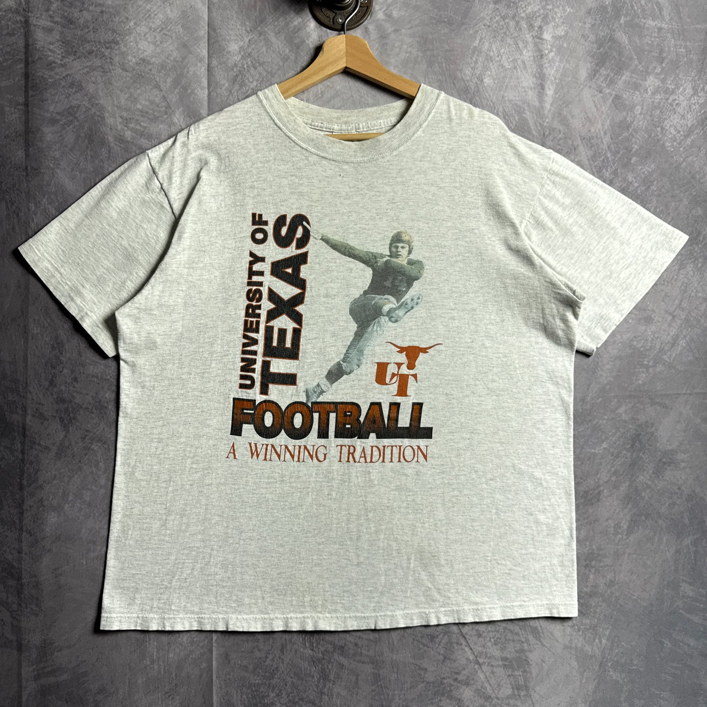 90s Grey Texas Longhorns Football Shirt 4570