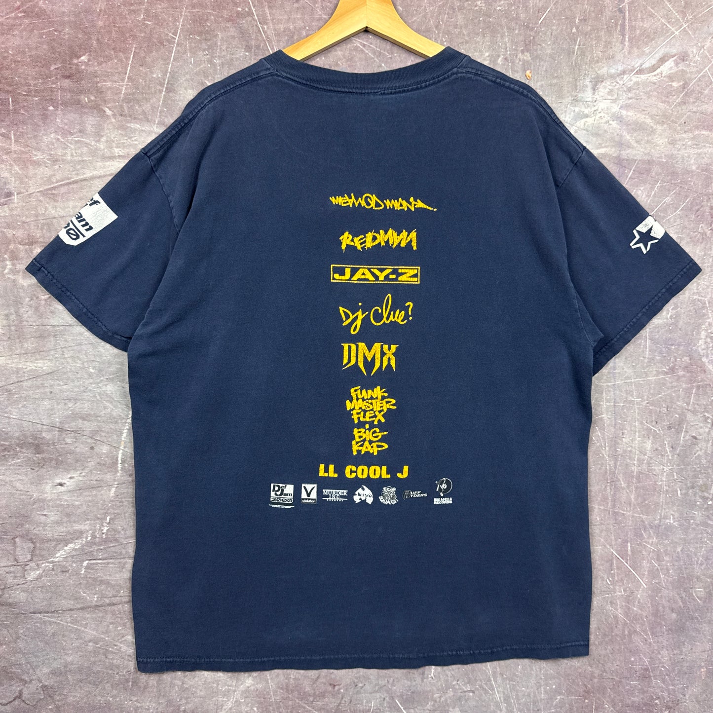 2000 Blue BET Def Jam Rap Shirt 3548