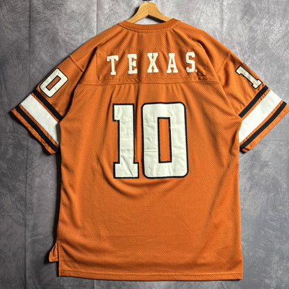 00s Orange Texas Longhorns Vince Young #10 Jersey 4576