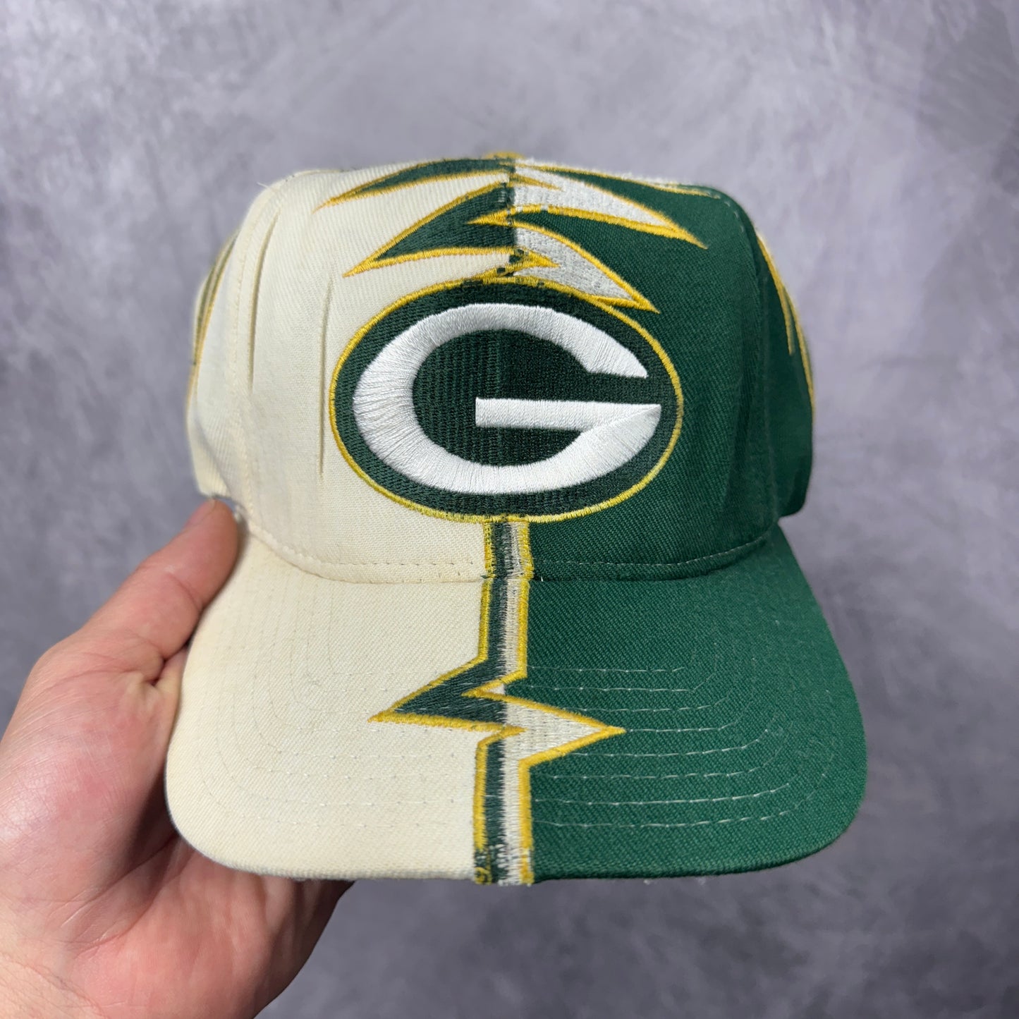 90s Green Bay Packers Starter Shock Wave Hat 4303