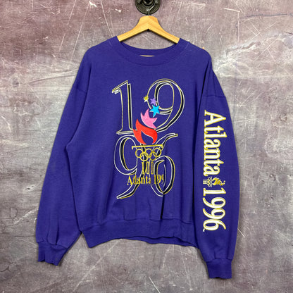 1996 Purple Atlanta Olympics Sweatshirt 3378