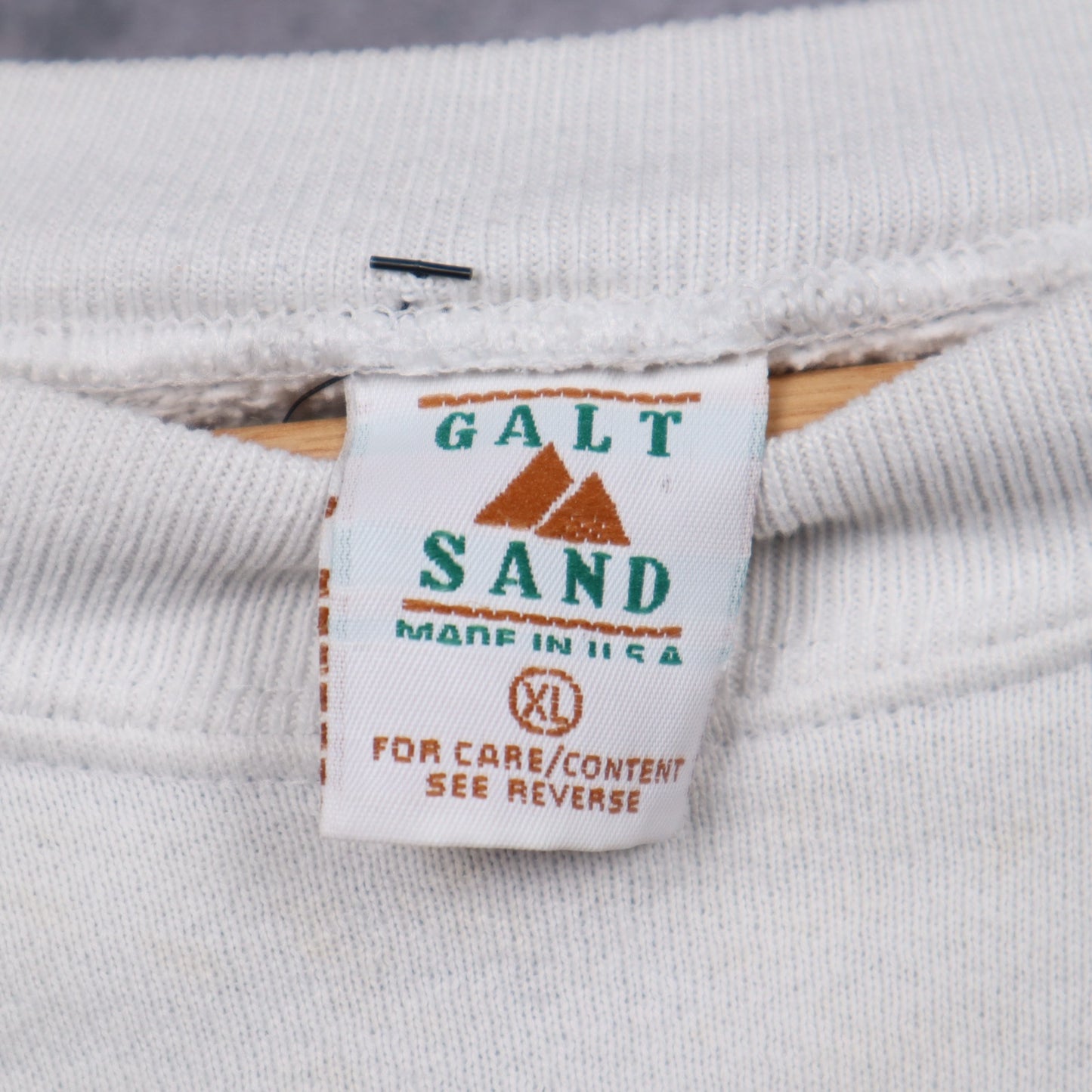 90s White University of Miami Seal Sweatshirt 5138