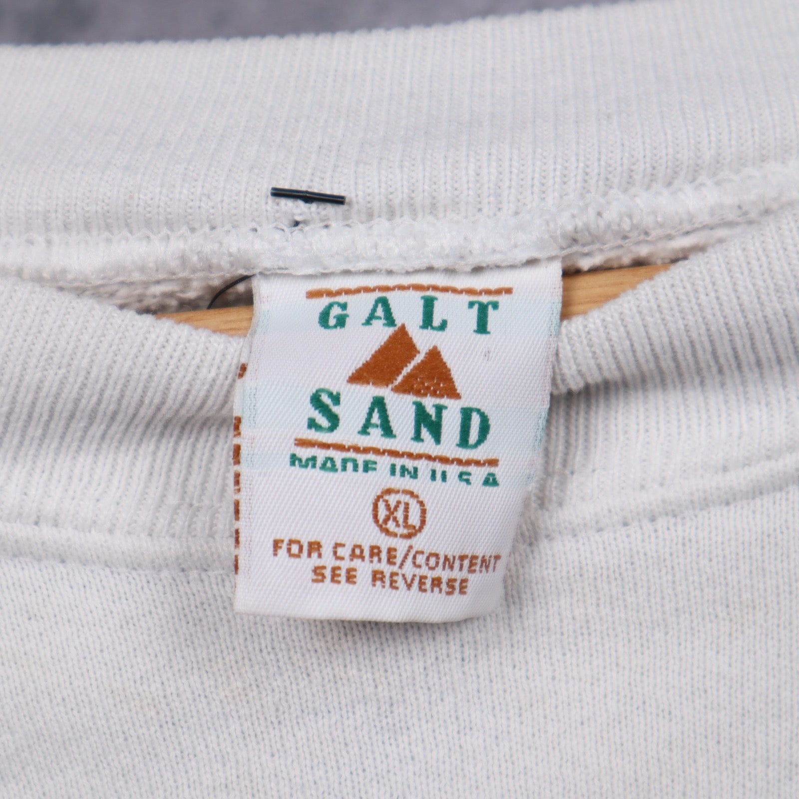 90s White University of Miami Seal Sweatshirt 5138