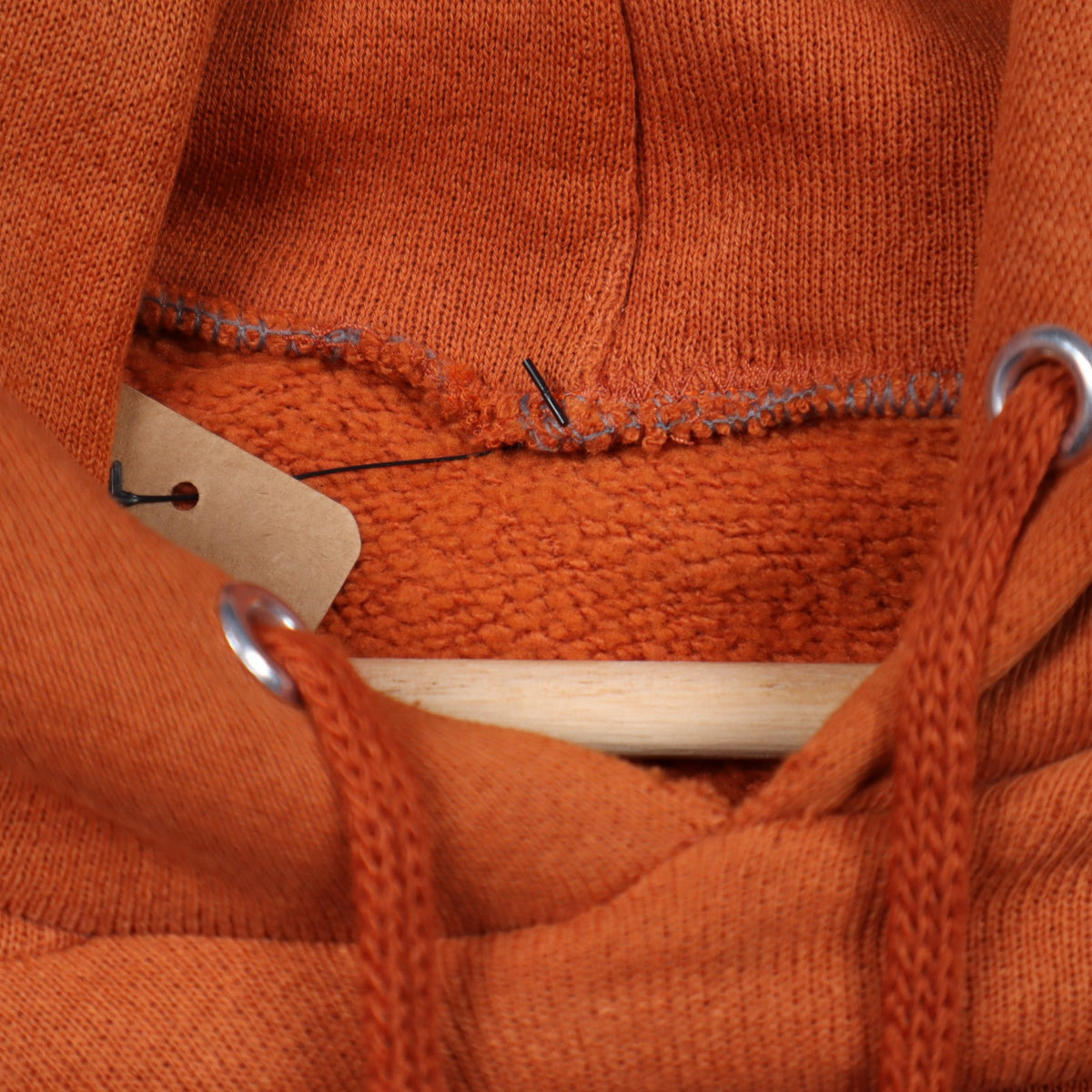 90s Burnt Orange Texas Hoodie 5621