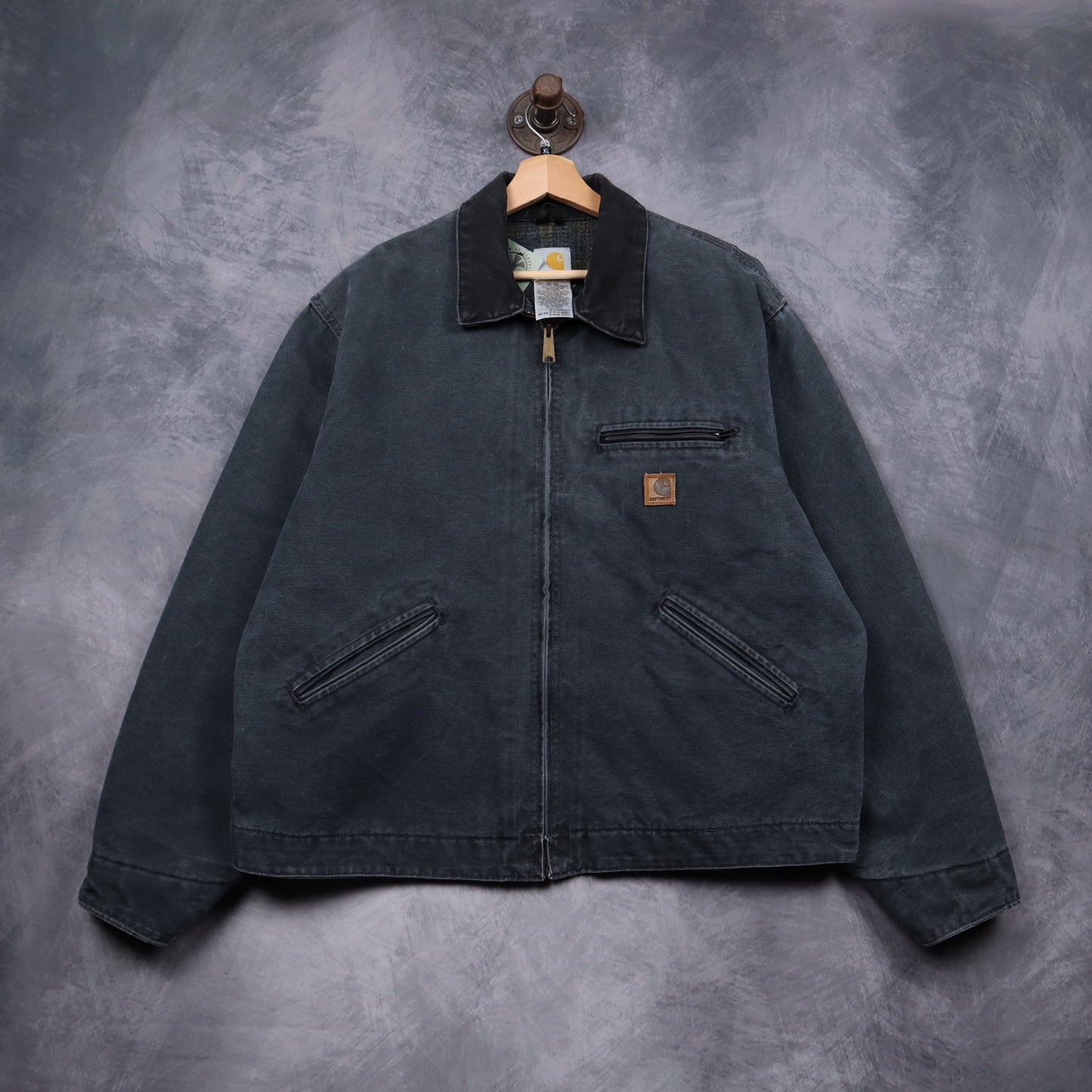 90s Grey J97 PTL Carhartt Detroit Jacket 4805