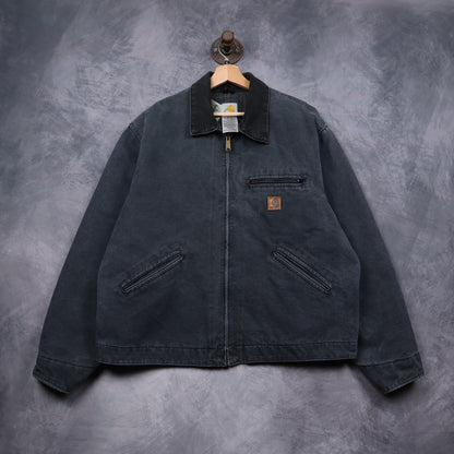 90s Grey J97 PTL Carhartt Detroit Jacket 4805