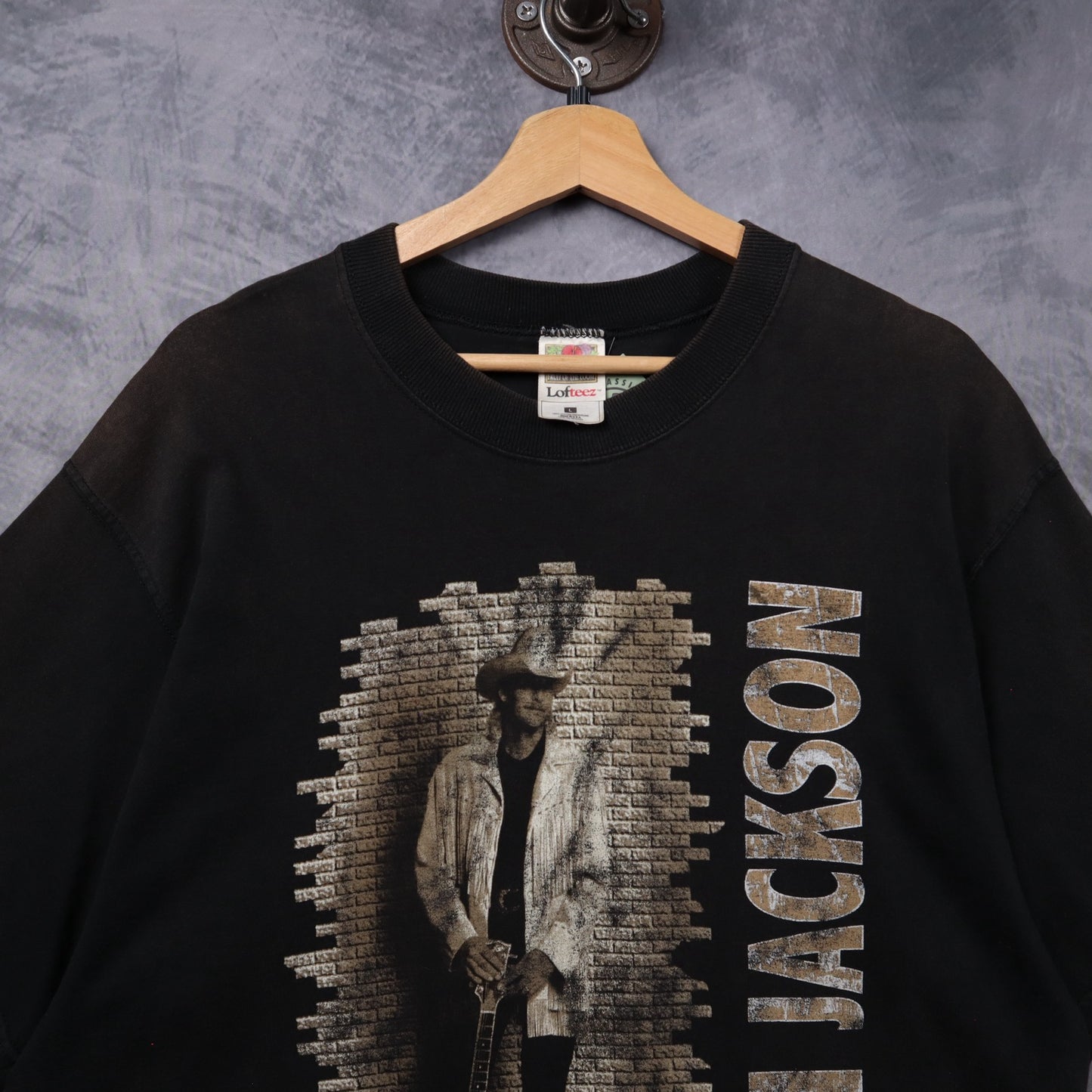 90s Black Alan Jackson Greatest Hits Shirt 5327