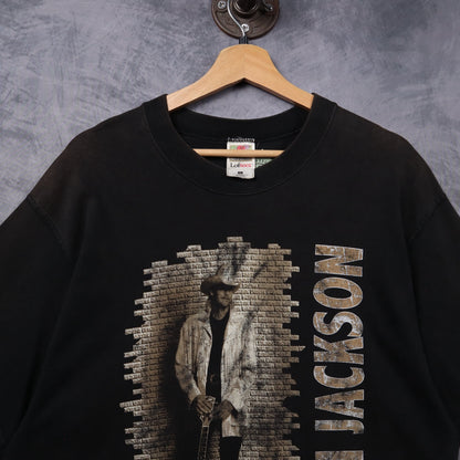 90s Black Alan Jackson Greatest Hits Shirt 5327