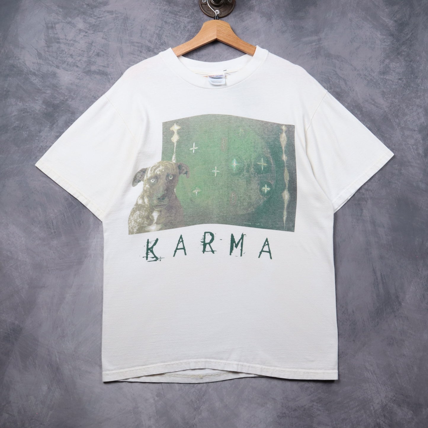 1998 White Rick Springfield Karma Tour Shirt 5343