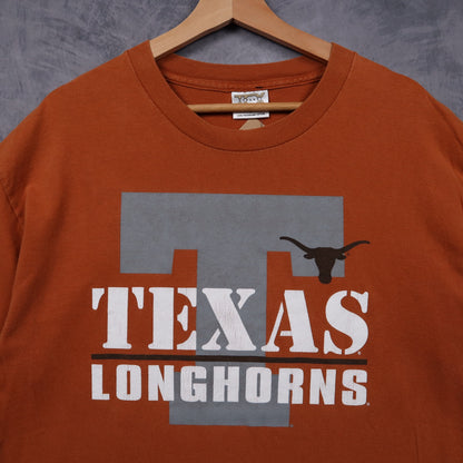00s Burnt Orange Texas Longhorns Shirt 5842