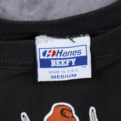 90s Black Texas Longhorns Crewneck Sweatshirt 5692