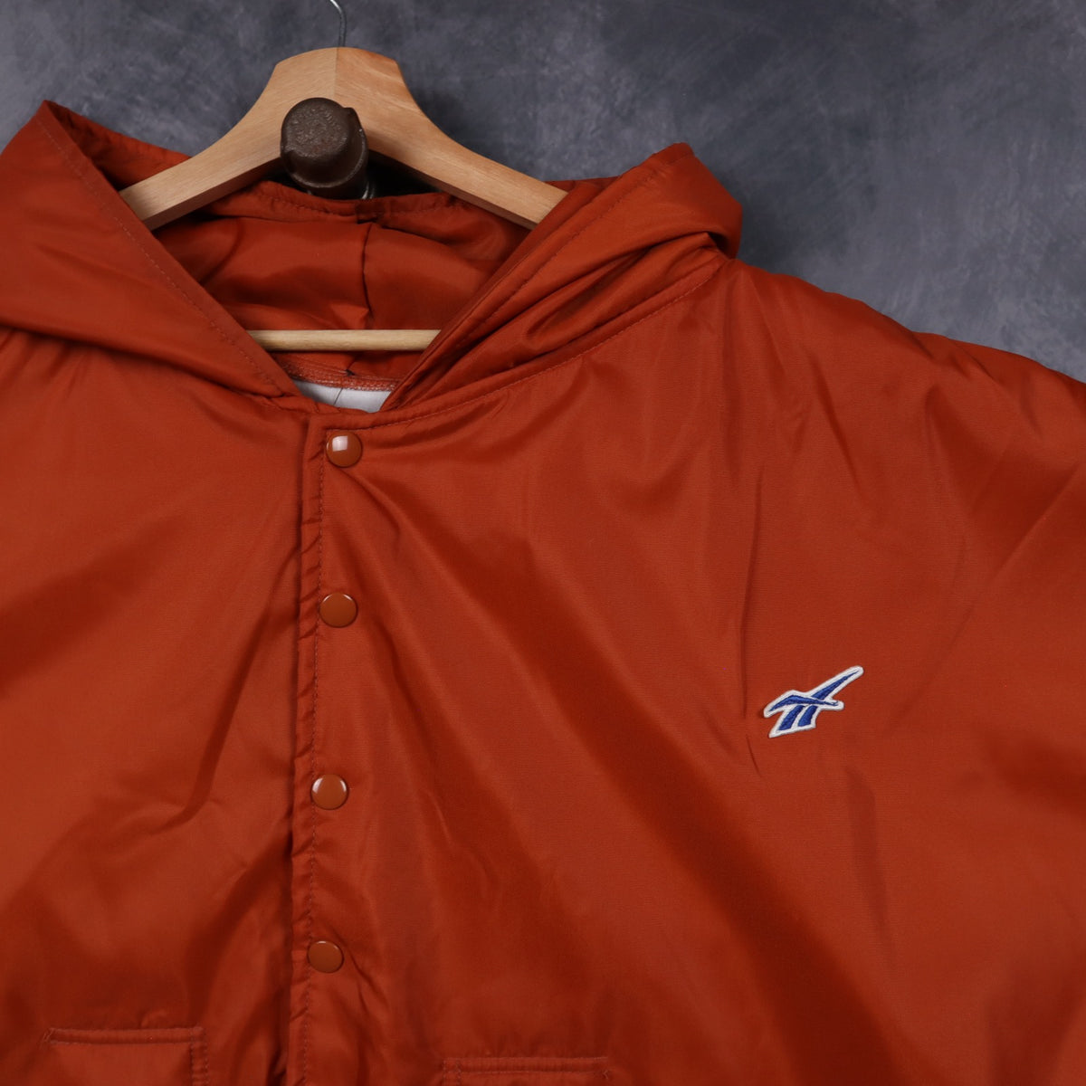 90s Burnt Orange Texas Longhorns Reebok Hooded Sideline Cape 5949