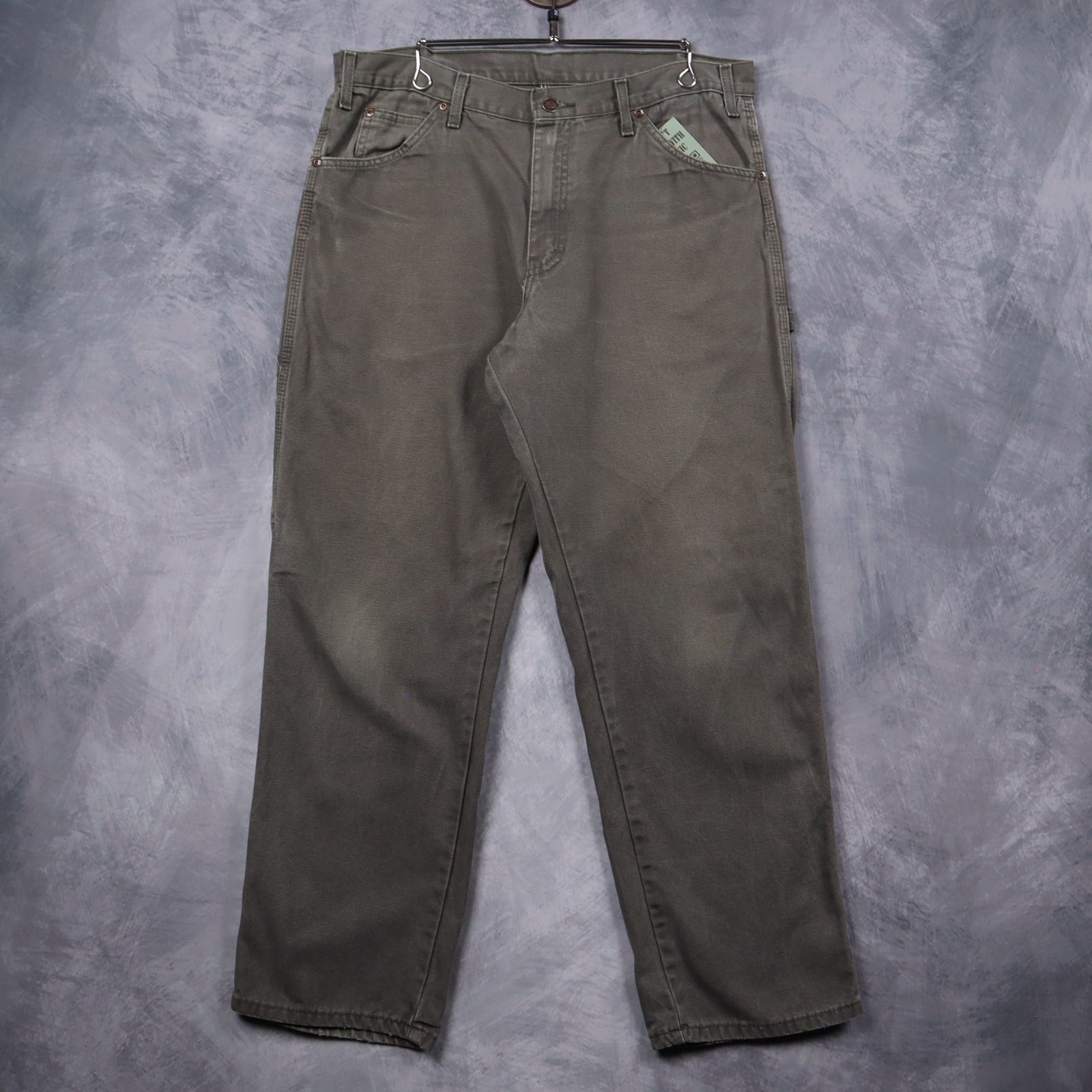 00s Green Dickies Carpenter Work Pants 5243