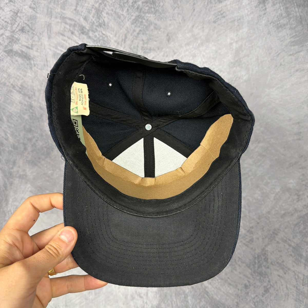 90s Navy Blue Dallas Cowboys Snapback Hat 6867