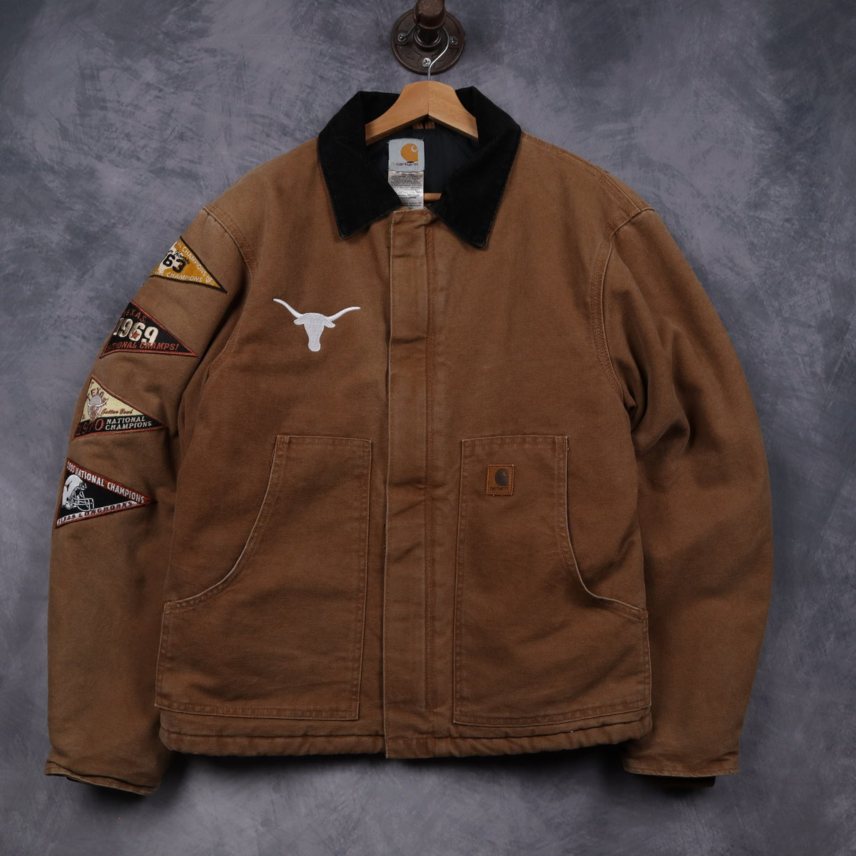 00s Brown Carhartt Texas Longhorns Jacket 5903