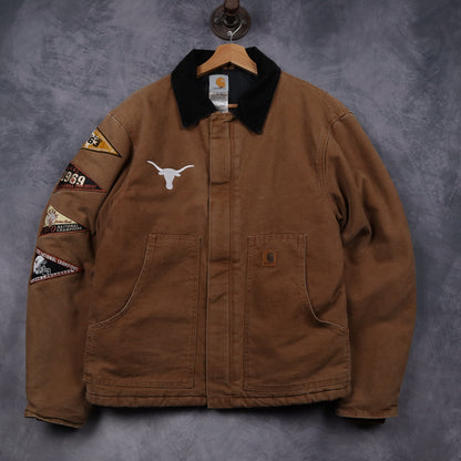 00s Brown Carhartt Texas Longhorns Jacket 5903