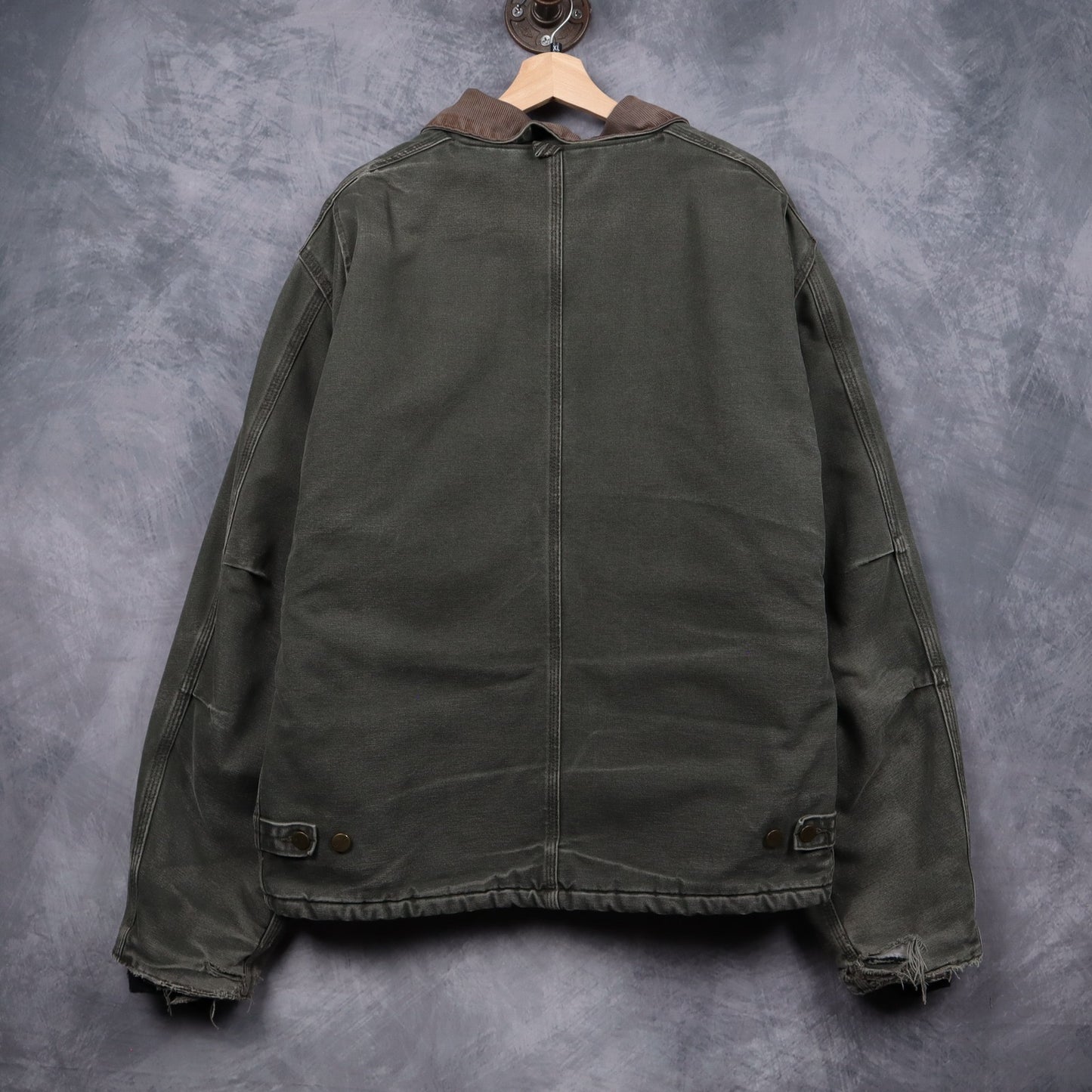 90s Moss Green Carhartt Cropped Arctic Jacket 4794