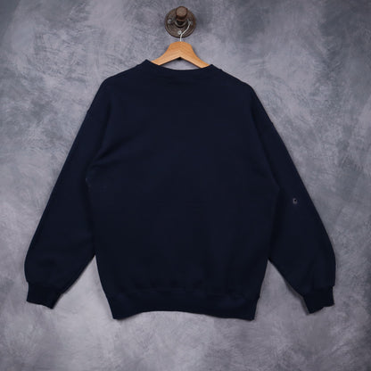 1993 Navy Blue Dallas Cowboys Crewneck Sweatshirt 6604