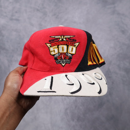 1999 Red Indianapolis 500 Snapback Hat 7287