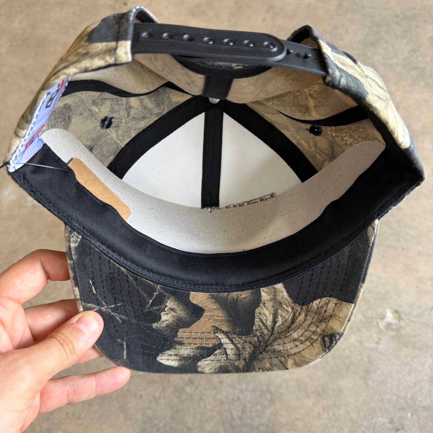 00s Mossy Oak Camo Texas Longhorns Snapback Hat 5805