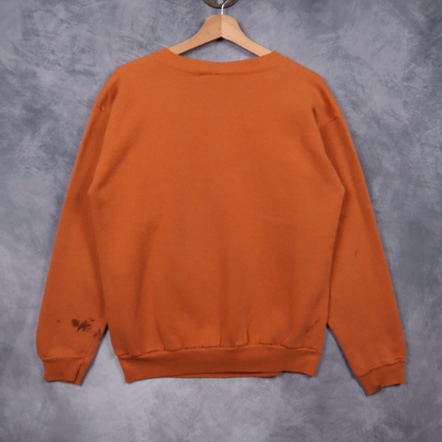 90s Orange University Of Texas Longhorns Crewneck Sweatshirt 5688