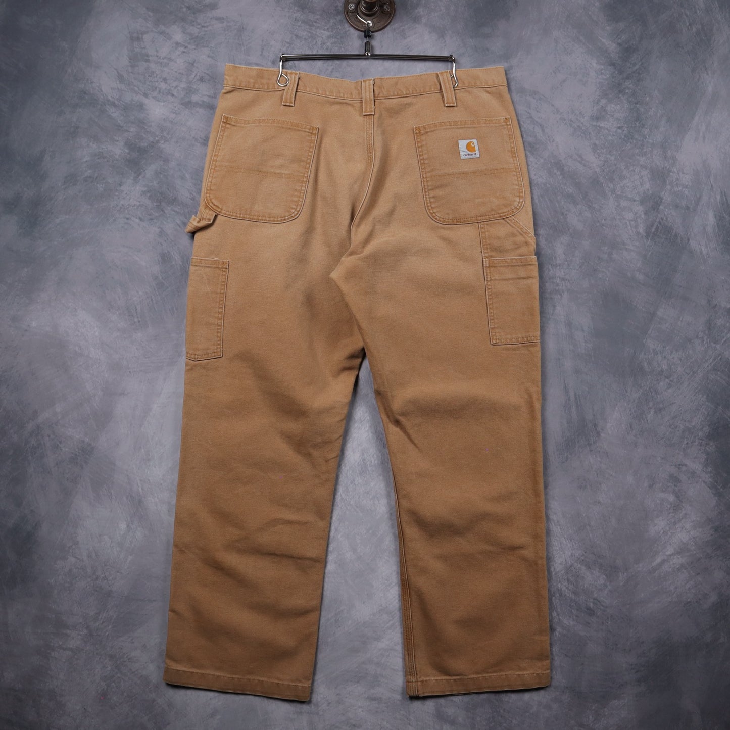 Early 2000s Tan Carhartt Double Knee Relaxed Fit Pants 5227