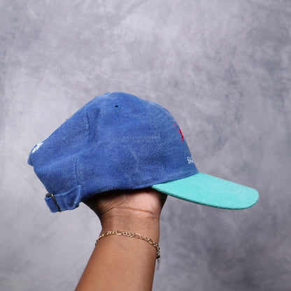 90s Blue Red Bull Sauber Petronas Malaysia F1 Hat 7346