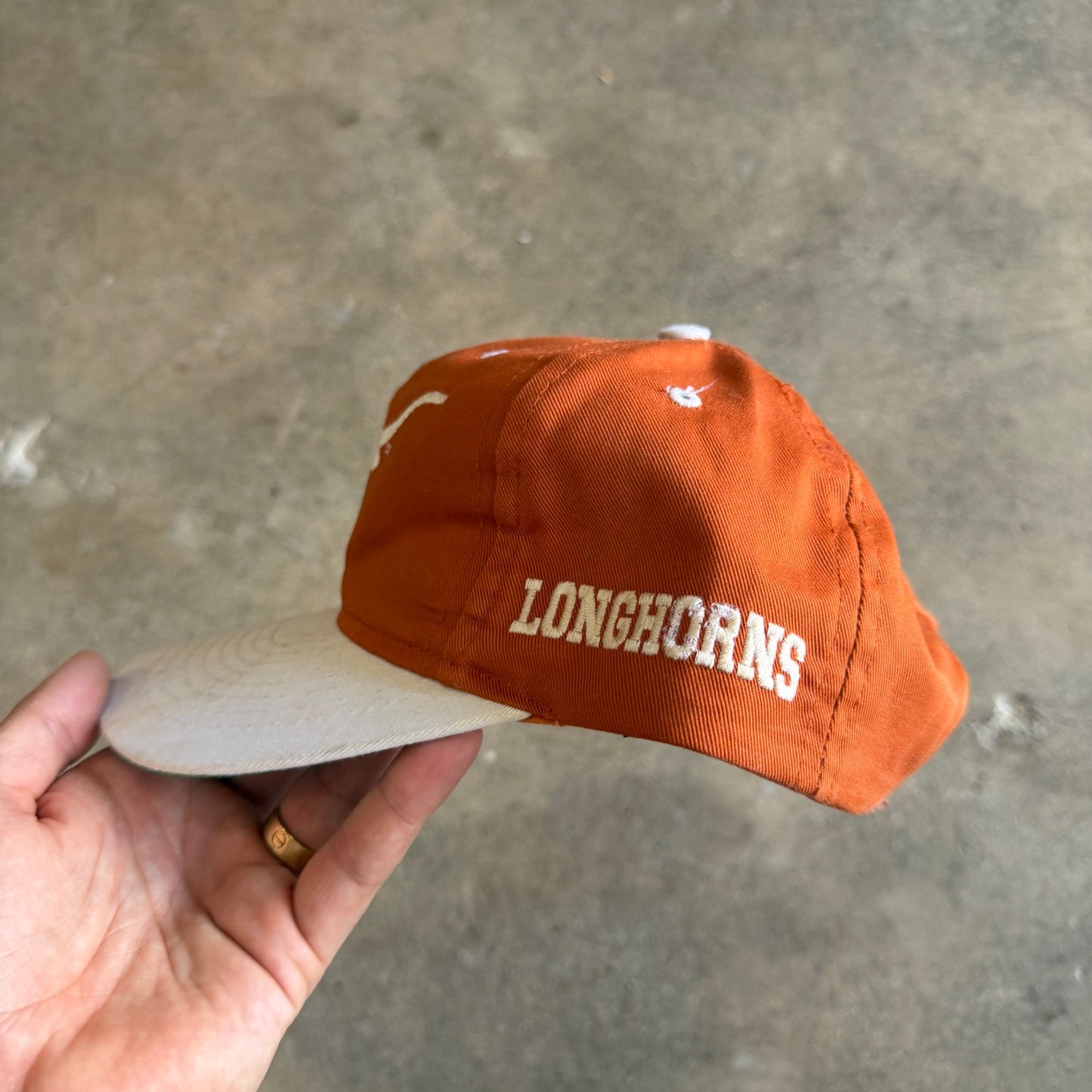 90s Orange Texas Longhorns Snapback Hat 5798