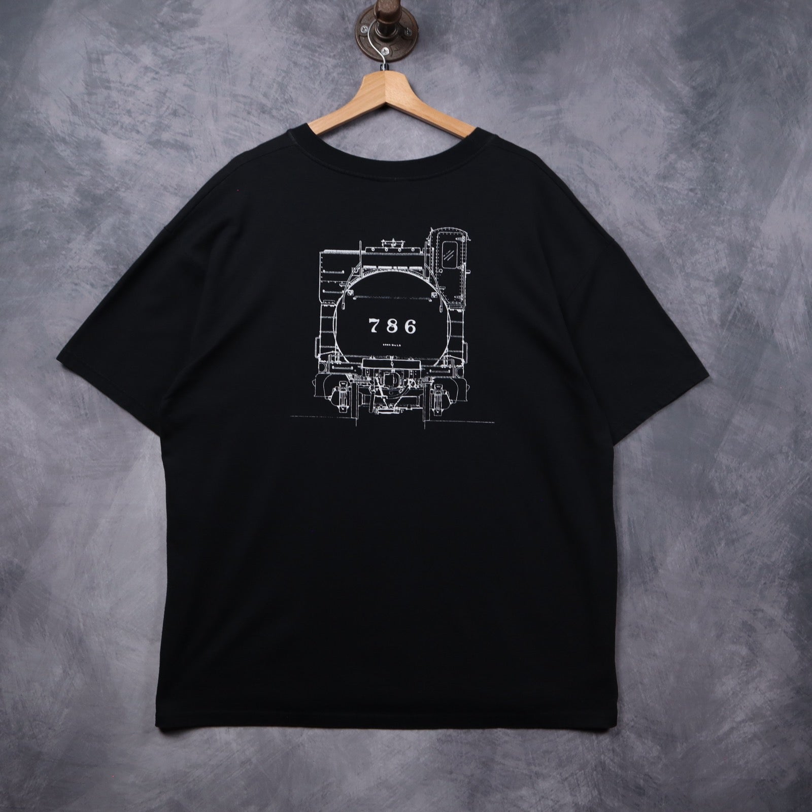 1996 Black Southern Pacific 786 Austin & Texas Central Railroad Shirt 5365