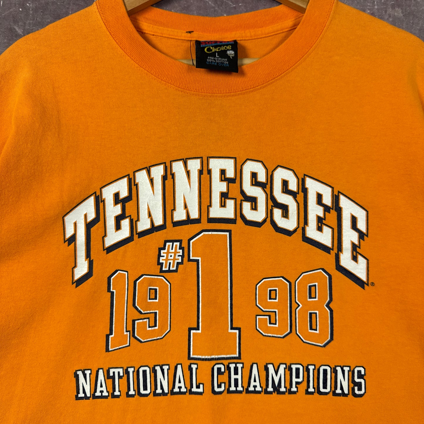 1998 Orange Tennessee Vols Shirt 3257