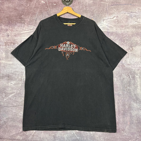90s Black Harley Davidson Shirt 3212