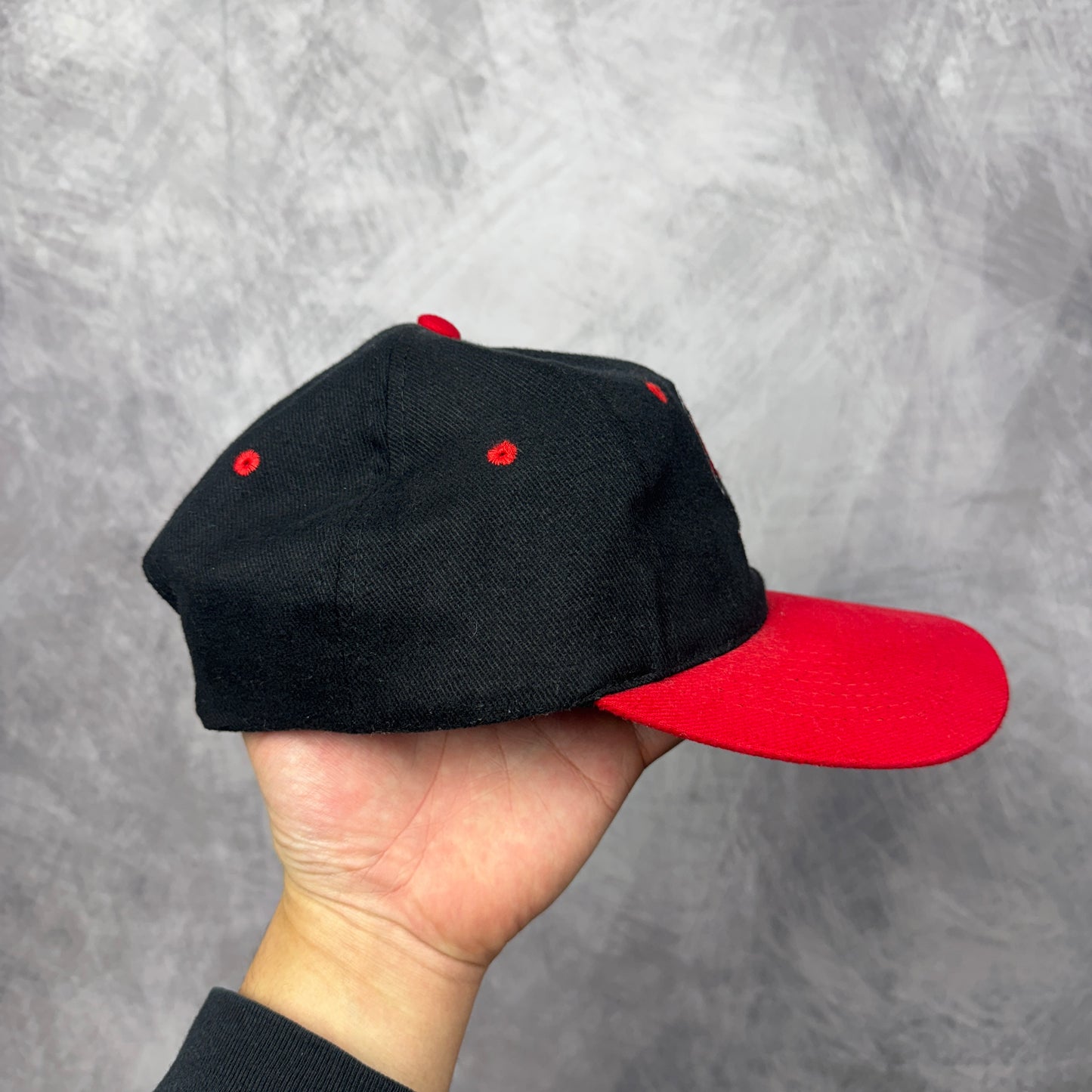 90s Black Tampa Bay Buccaneers Snapback Hat 4301