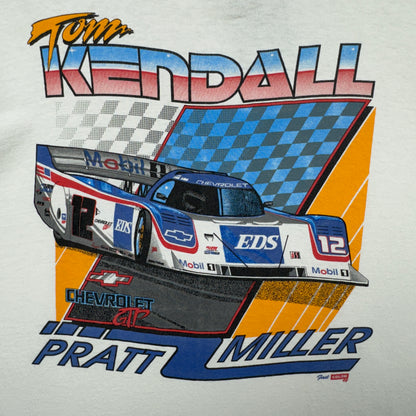90s White Tom Kendall Chevrolet Shirt 3957