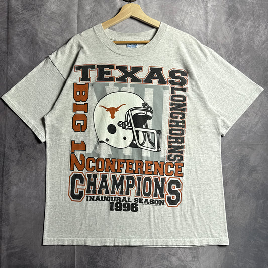 1996 Grey Texas Longhorns Big 12 Conference Champions Shirt 4562