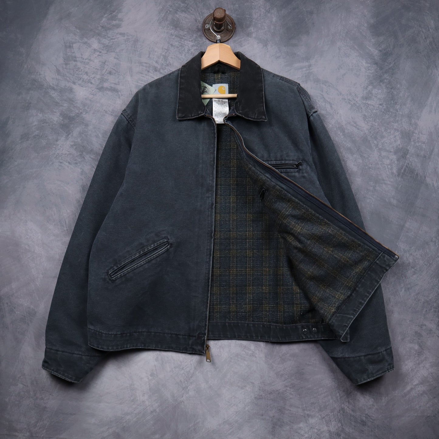90s Grey J97 PTL Carhartt Detroit Jacket 4805