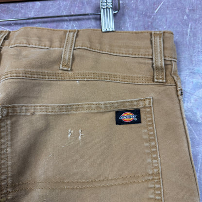 00s Tan Brown Dickies Carpenter Work Pants 35x31 2046