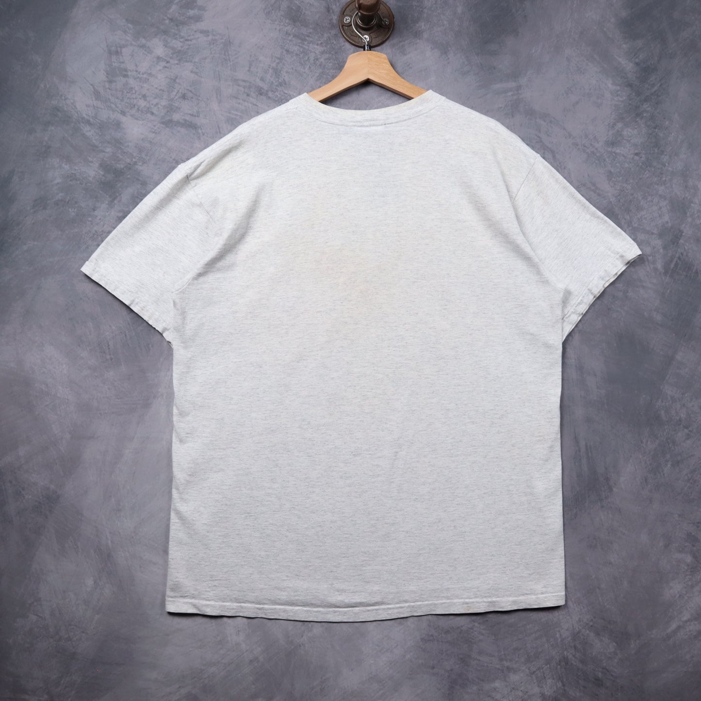 90s Heather Grey ToTo Ace Biplane Shirt 5397