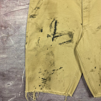 00s Tan Brown Carhartt Shorts 35x11 3517