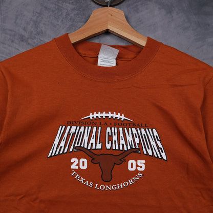 2005 Burnt Orange Texas Longhorns National Champions Shirt 5951