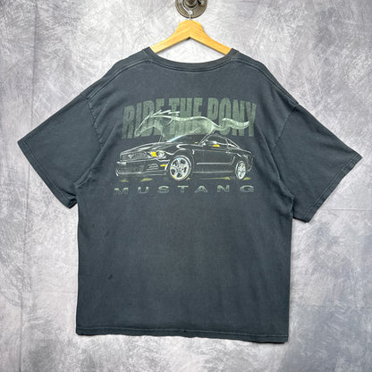 00s Black Ford Shelby Mustang Shirt 3851