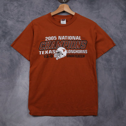 2005 Burnt Orange Texas Longhorns National Champions Shirt 5864