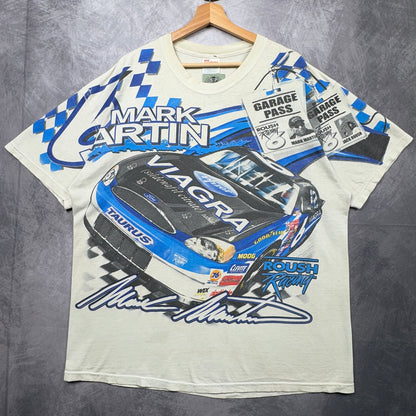 00s White Viagra Nascar Shirt 4074